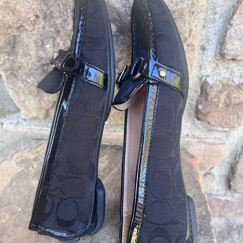 VINTAGE…Coach Black Signature Canvas Horsebit Loafers/NEVER WORN in ORIGINAL BOX - Picture 17 of 17